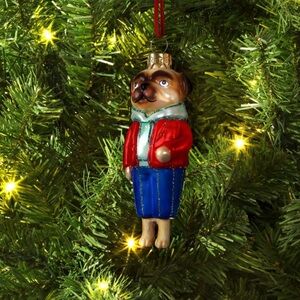 PUG DOG ORNAMENT